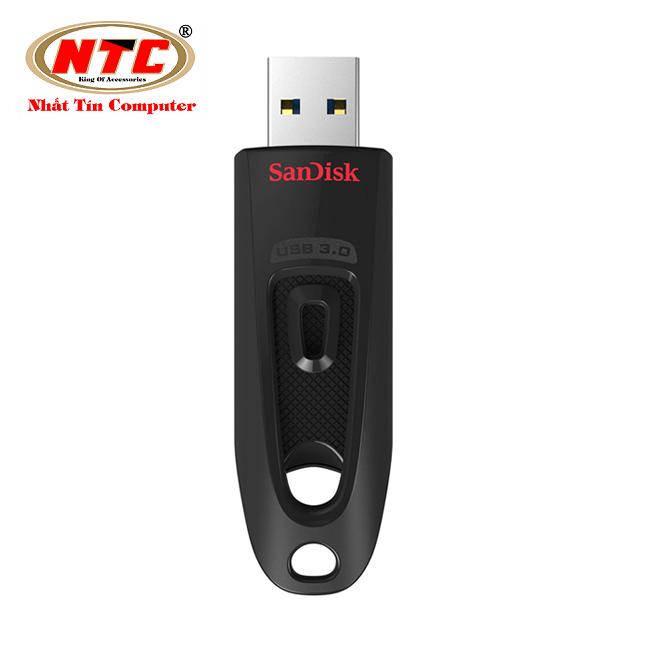 USB 3.0 SanDisk Ultra CZ48 256GB 100MB/s (Đen)