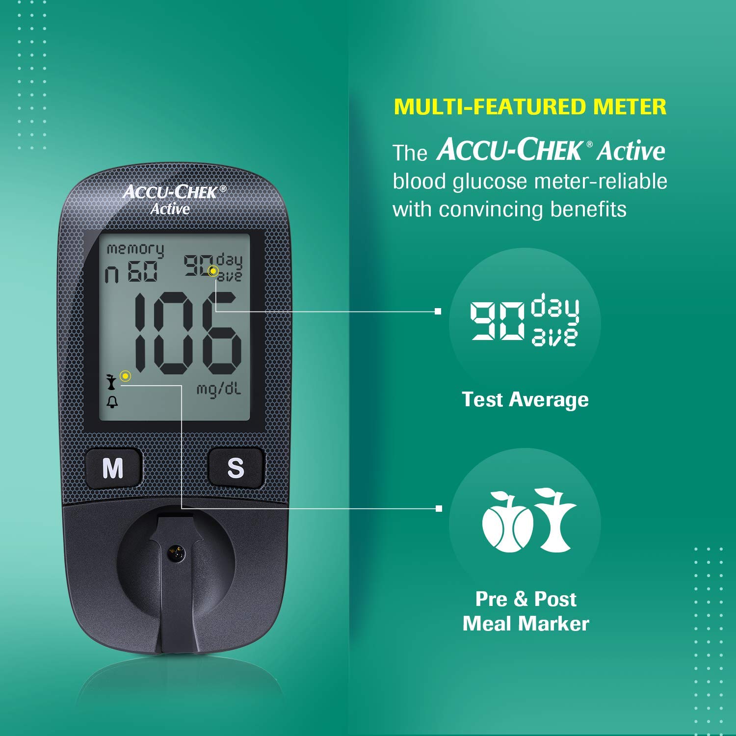 Máy Đo Đường Huyết Accu Chek Active Mg/dl