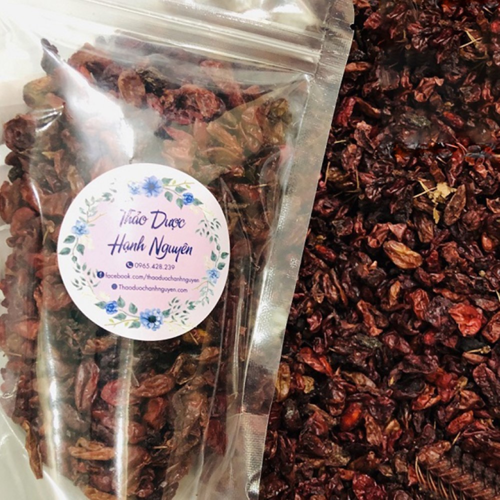 Sơn thù du khô 100g, đã tách hạt, đỏ, đẹp, hỗ trợ bổ thận, tráng dương, tăng cường sinh lý nam