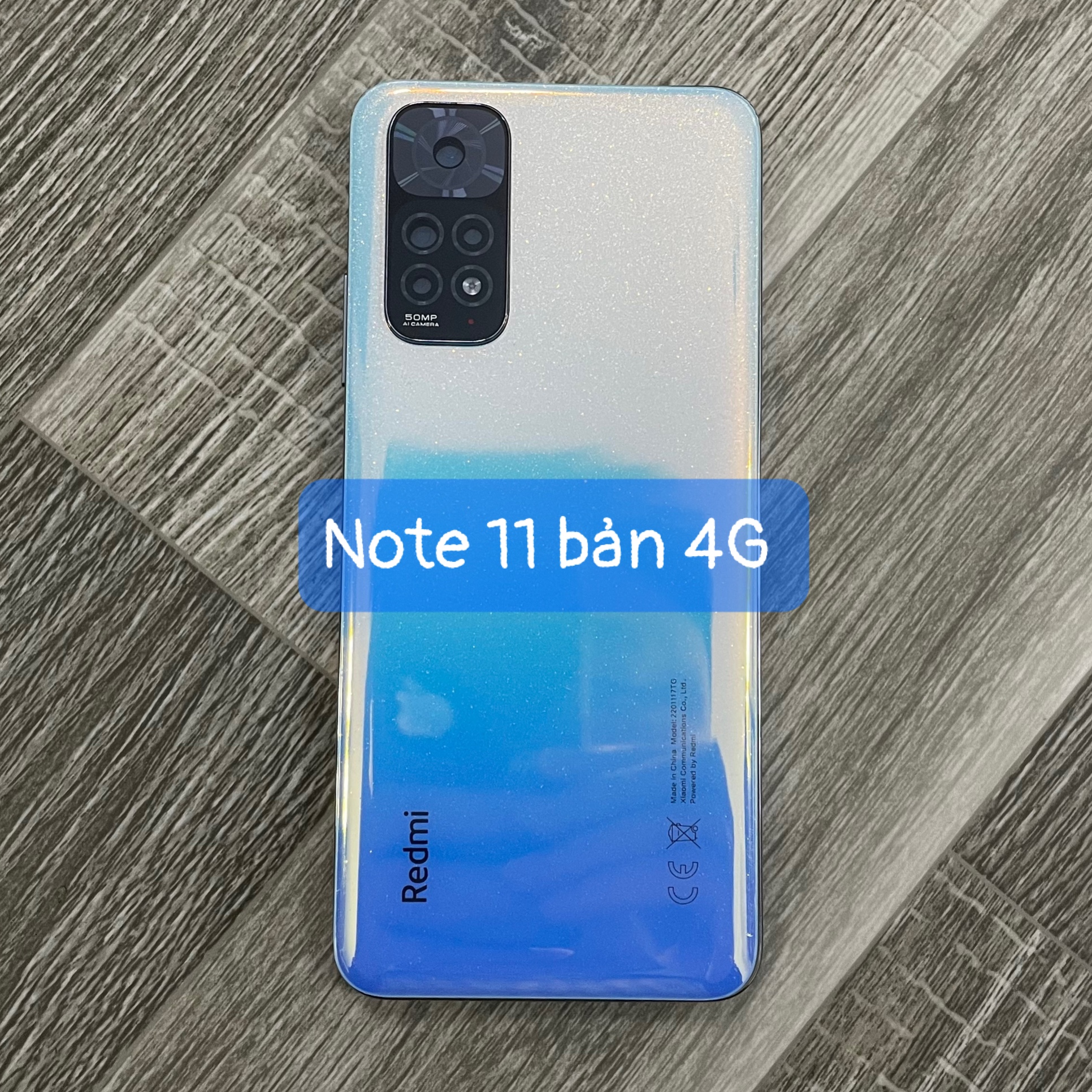Bộ vỏ xiaomi Redmi note 11 kèm khay sim,phím âm lượng,kính camera