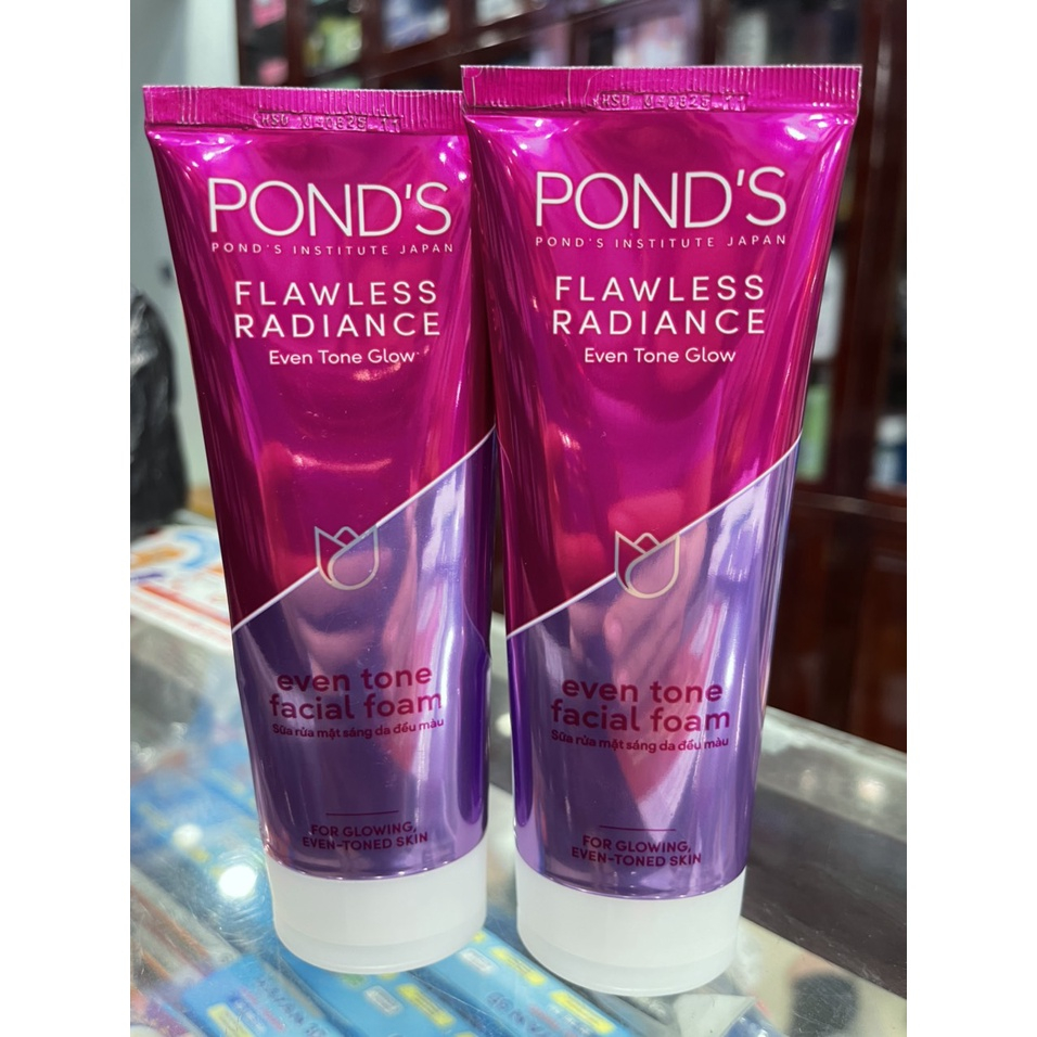 Sữa Rửa Mặt Sáng Da Cao Cấp Pond's Flawless Radiance Tuýp 100g