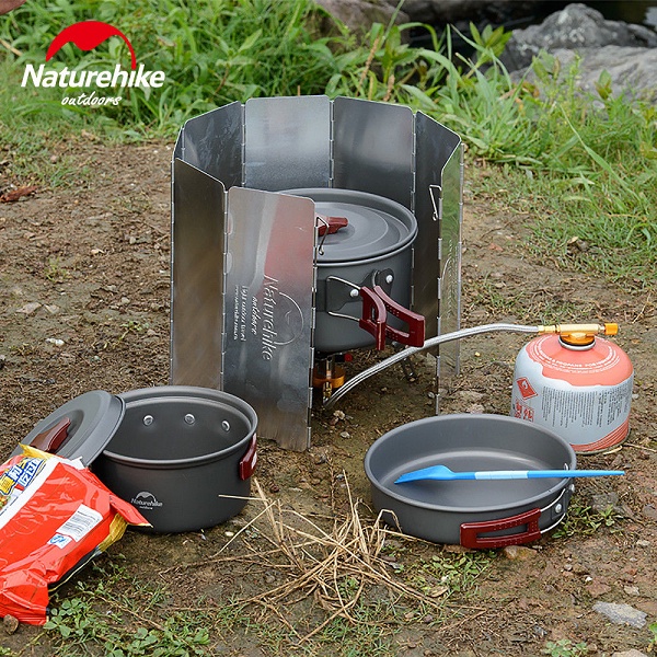 Bếp gas mini naturehike campoutvn xếp gọn đồ cắm trại cắm trại du lịch dã ngoại A013
