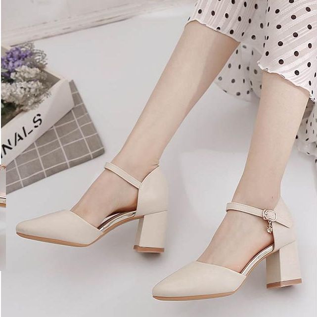 GIÀY MŨI NHỌN BÍT GÓT XUẤT DƯ VNXKC4