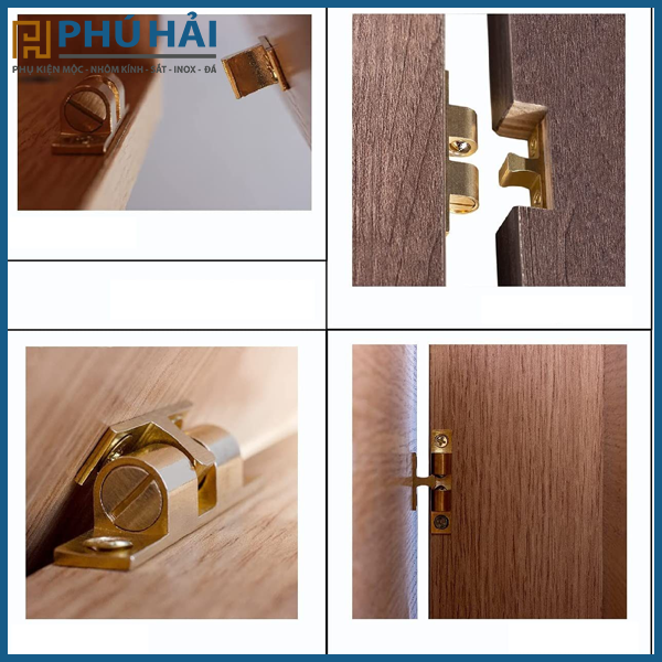 Chốt cửa bi đồng thau 4F, 5F, 6F