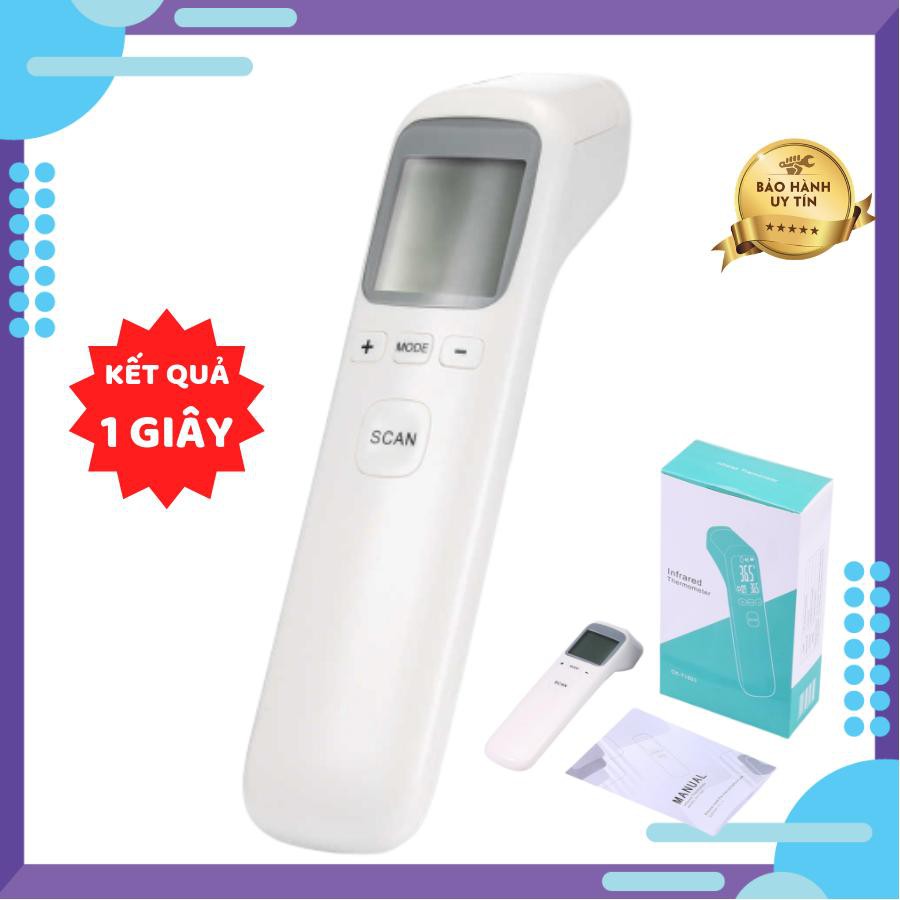Nhiệt kế điện tử hồng ngoại đa năng đo trán đo tai SCAN Nhiệt Kế Đo Thân Nhiệt Cho Trẻ an toàn hiệu quả