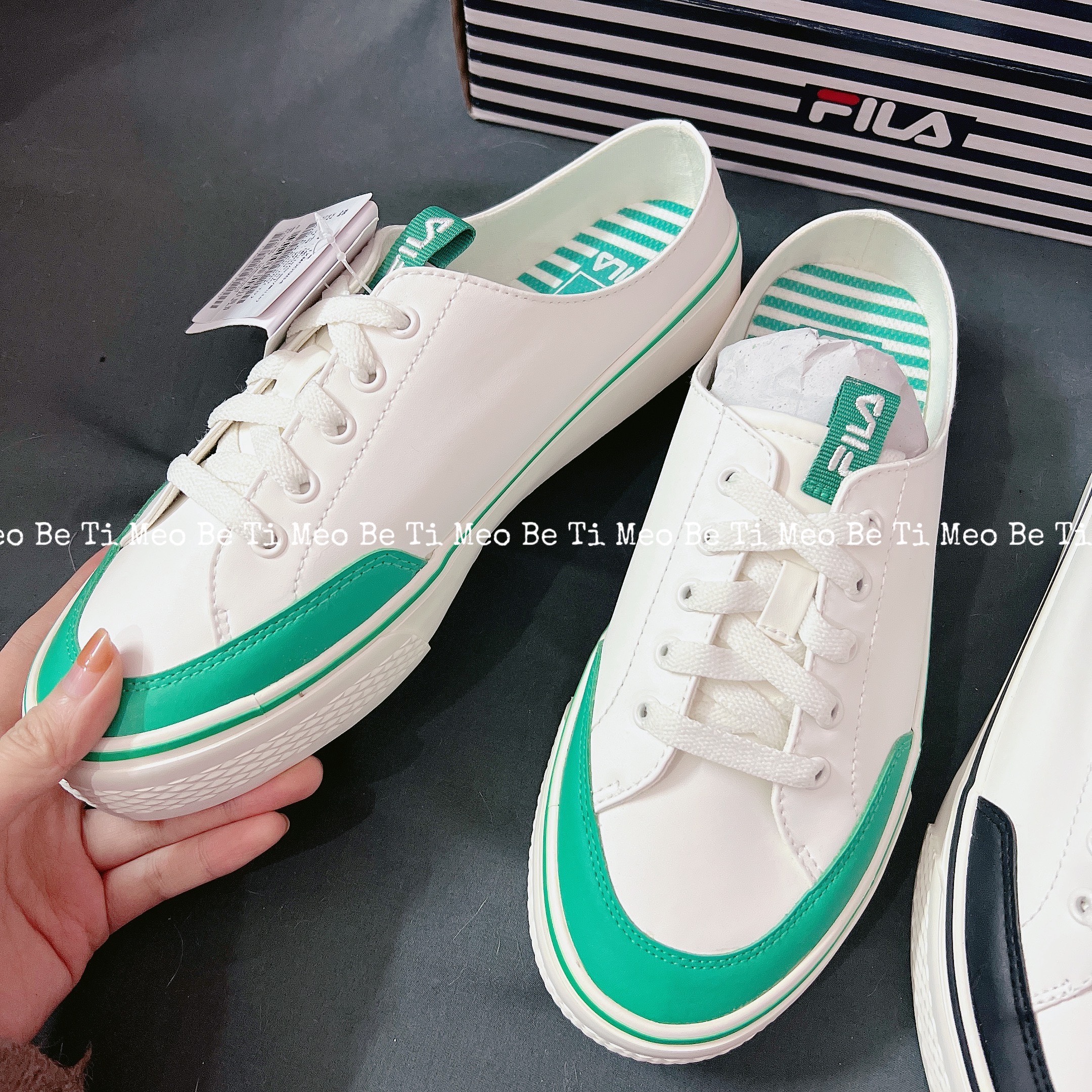 [Chính Hãng-Đủ bill] Giày Fila mule Double Marker sale 79%