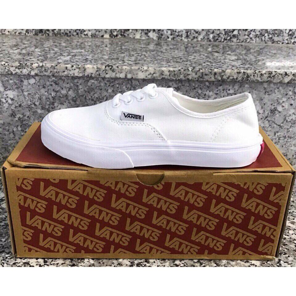 Giày Vans Classic màu trắng (All White)[FULL BOX]