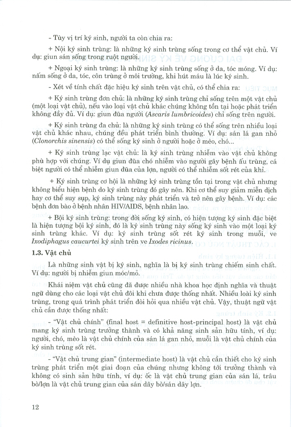 Ký Sinh Trùng Y Học