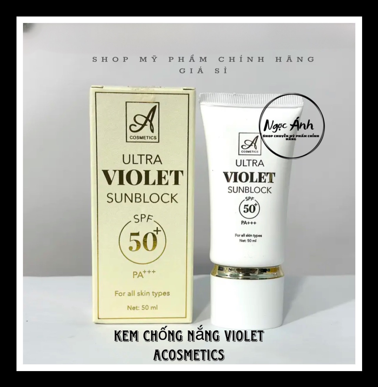 Kem chống nắng Ultra Violet Sunblock Acosmeics