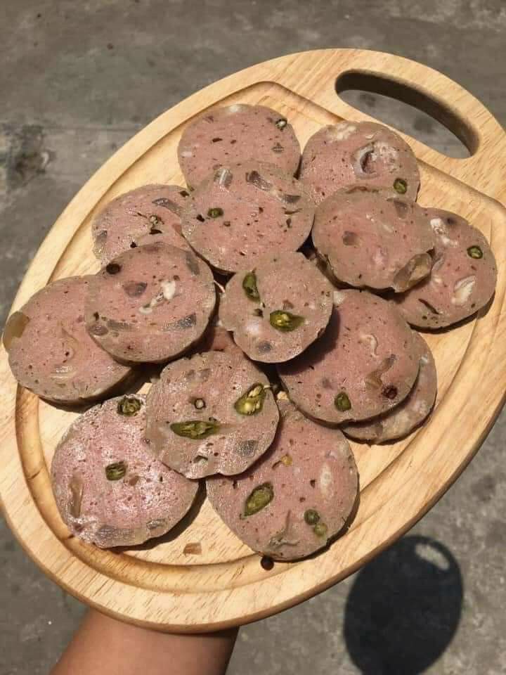 Chả bò ớt xiêm xanh 500gr (giao  tphcm 2h)