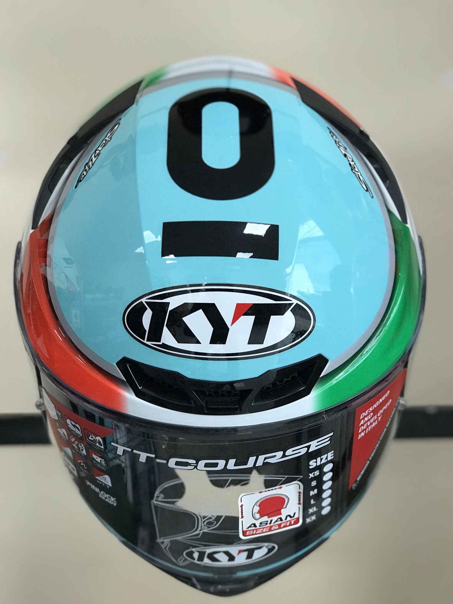 Mũ Fullface KYT TT Course - 1 Kính Trong Suốt