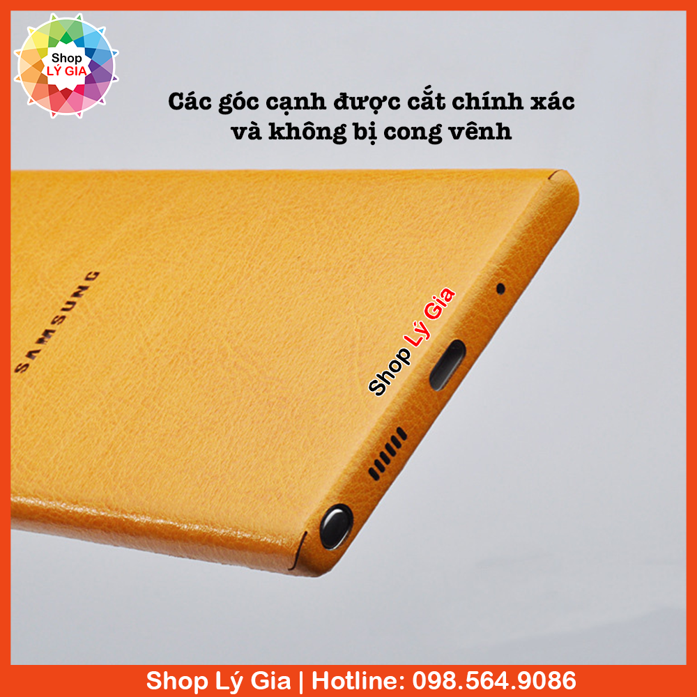 Miếng dán da cho Galaxy Note 20 Ultra / Note 20 / Note 10 Plus / Note 10