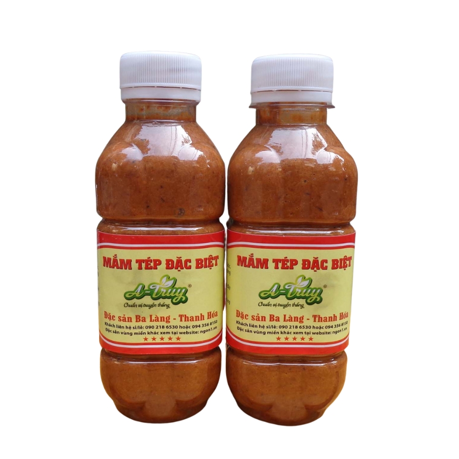 Combo 3 chai mắm tép chưng thịt đặc sản Ba làng Thanh Hóa (3 chai 300g)
