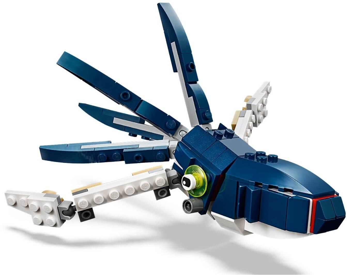 LEGO Creator 31088 - Xếp hình Cá Mập - Bạch Tuộc 3-trong-1 (LEGO 31088 Deep Sea Creatures)