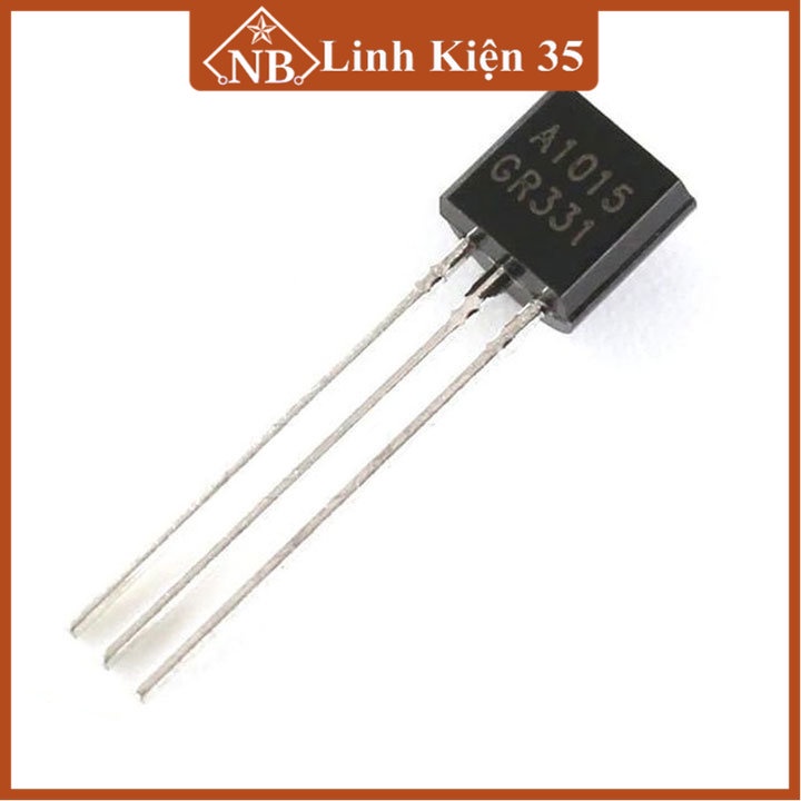 Bộ 20 con a1015 transistor pnp điện áp 50v dòng 0.15a chân cắm, chân dán