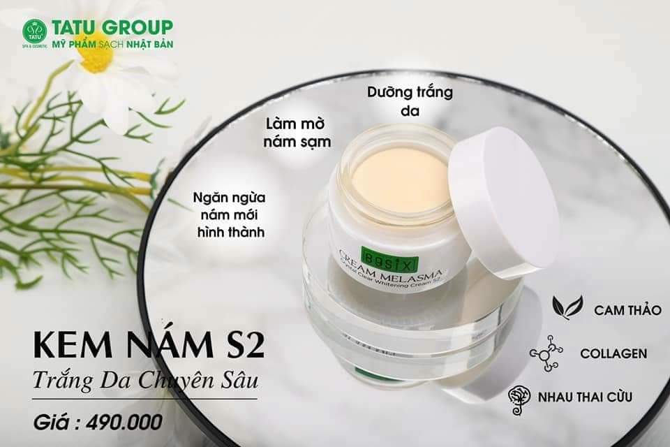 Kem nám ngăn ngừa dưỡng trắng da hiệu quả giá rẻ chính hãng s2 tatu