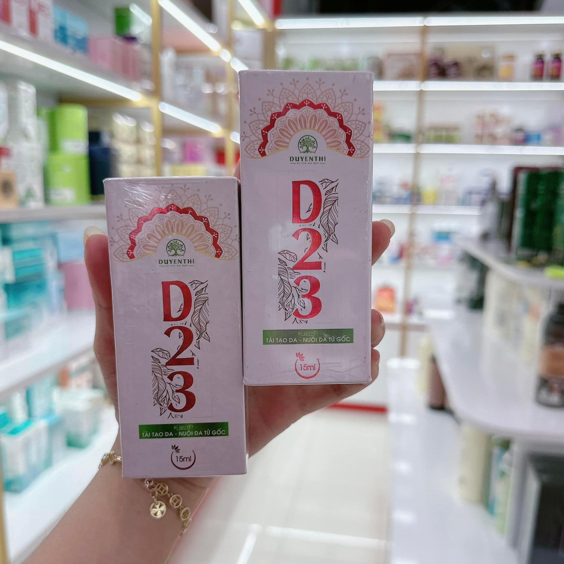 Tái Tạo Da D23 Duyên Thị Bách Y Sâm 15ML Mới