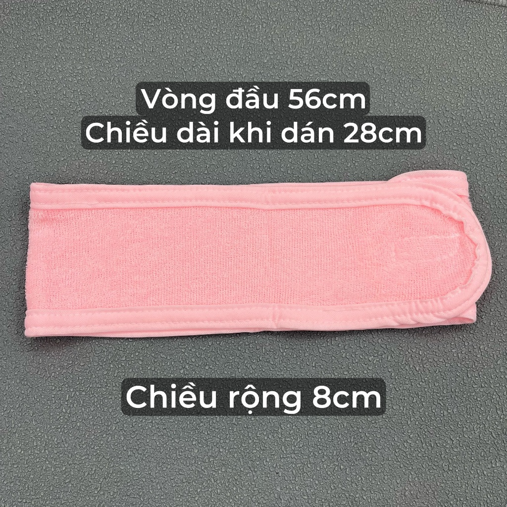 Băng Đô Spa Quấn Tóc Quấn Đầu_siêu rẻ_băng dính siêu chắc_dụng cụ nối mi_Thúy Hà