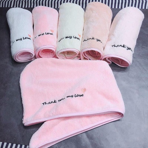 [Sấy Khô Siêu Tốc] Khăn Quấn Tóc Nhanh Khô Microfiber Ủ Tóc Siêu Thấm Mềm Mịn Nhanh Khô Siêu Tốc