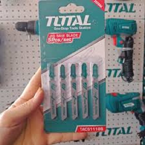 Total - tac51118b bộ lưỡi cưa sắt 5 chi tiết