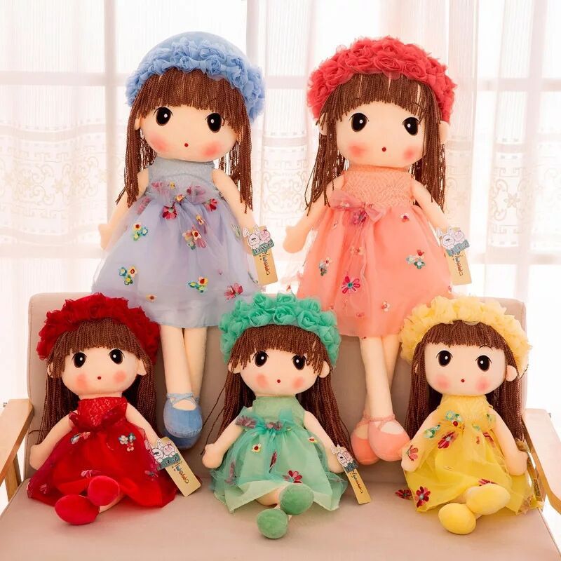 Búp bê đồ chơi sang trọng (hồng 60cm)