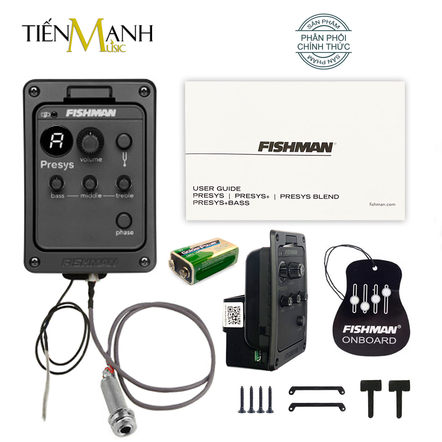 [Genuine] eq Fishman pro 101 for guitar psy-eaa-qaa (pro-psy-101) presys preamp-recording equipment ghi-tar Psy EAA 25085-qaa (pro Psy 101)