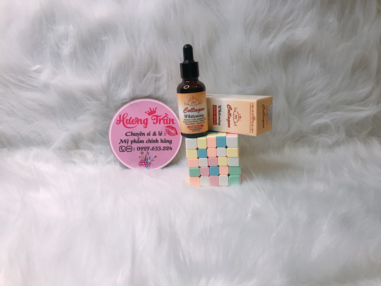 Serum Collagen 701 Plus Vit E 30ml - Hàng Chuẩn Indonesia