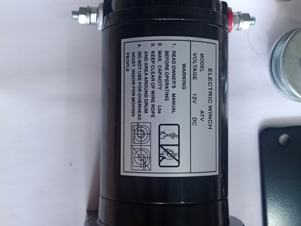 tời điện , tời điện 12v - 3500lbs