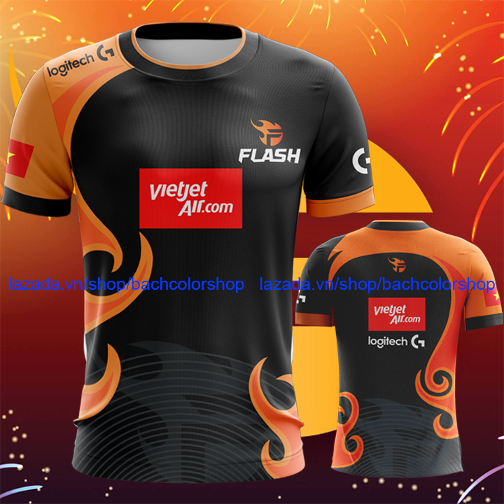 Áo Team Flash - Áo Thi Đấu Team Flash