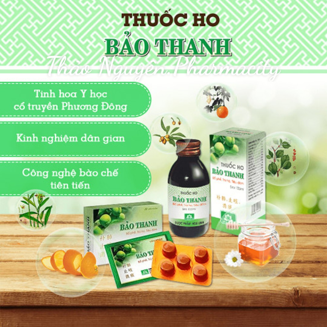 SIRO HO BẢO THANH chai 90ml