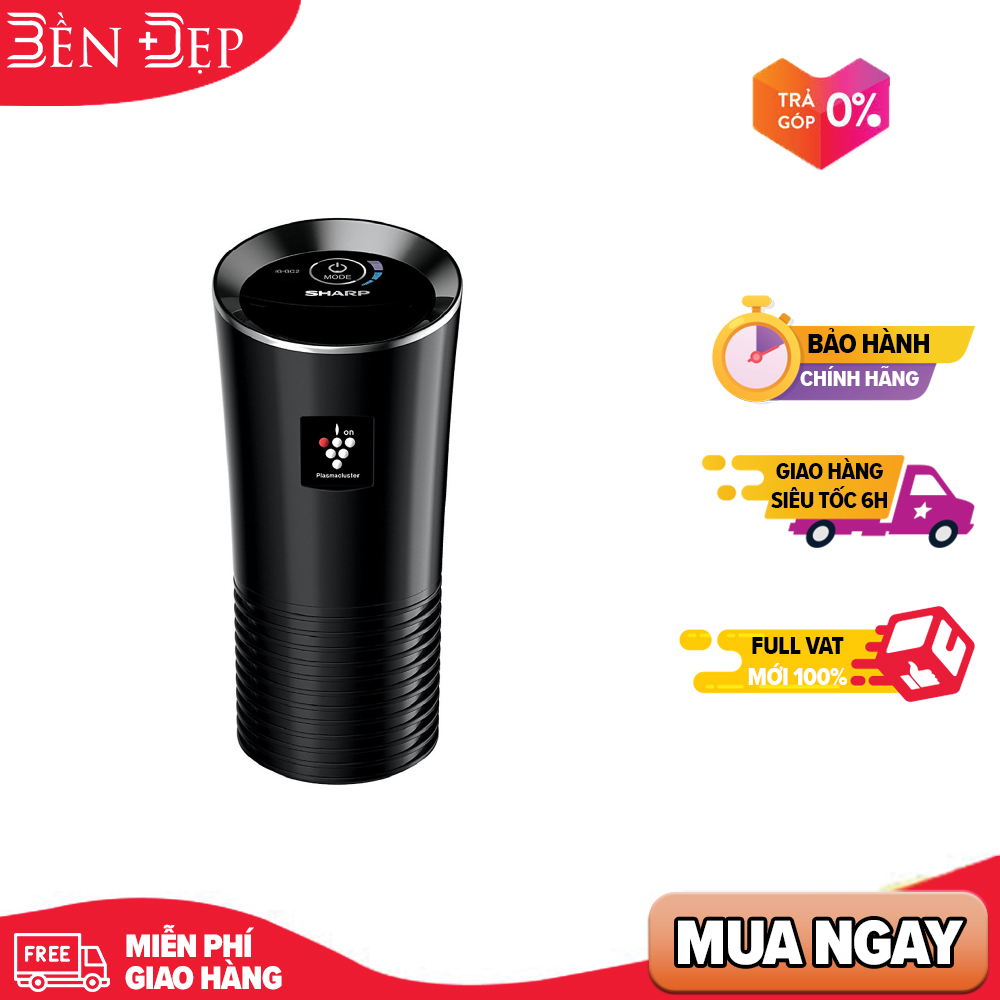 Máy lọc không khí trên ô tô Sharp IG-GC2E (Giá áp dụng giao tại HN, HCM& các tỉnh liên hệ shop)