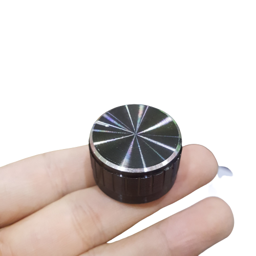 Núm triết áp đen 30mm