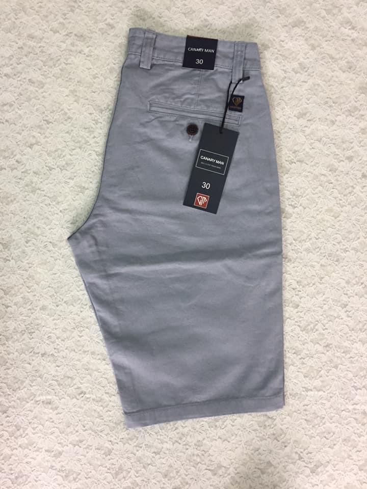 QUẦN SHORT NAM CAO CẤP MÀU XÁM XI-MEN