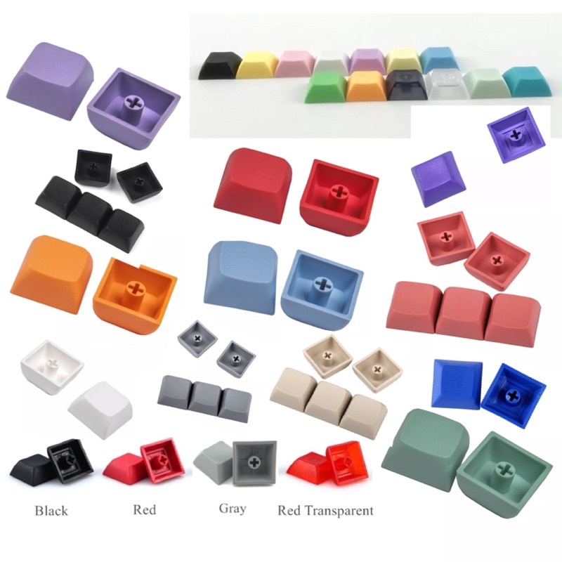 Keycap xda blank trống lẻ chất liệu pbt siêu đẹp nhiều màu sắc
