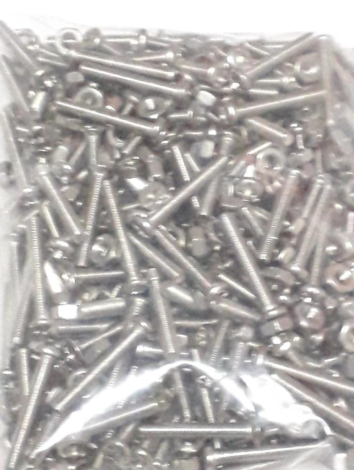 [HCM]ốc dù nhỏ xi 3lyx2cm x tán x 50 bộ