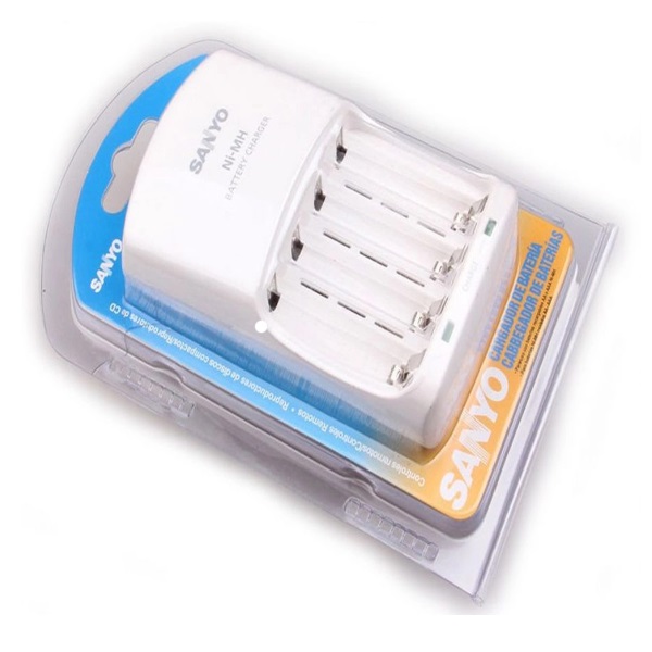 Sạc sanyo dùng cho pin sạc aa, aaa