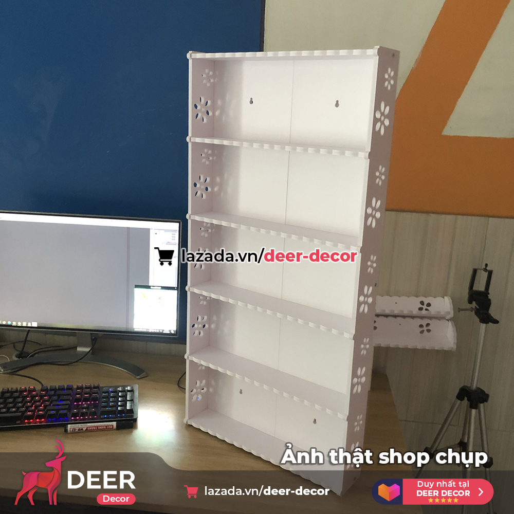 Kệ Để Nước Sơn - Để Mỹ Phẩm Treo Tường - DEER DECOR