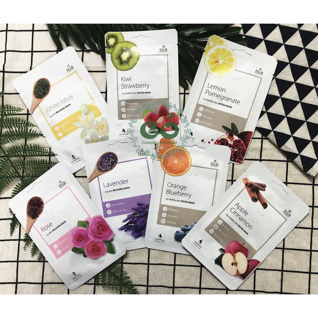 Mặt nạ dưỡng da Hnb My Healthy Skin Detox Mask