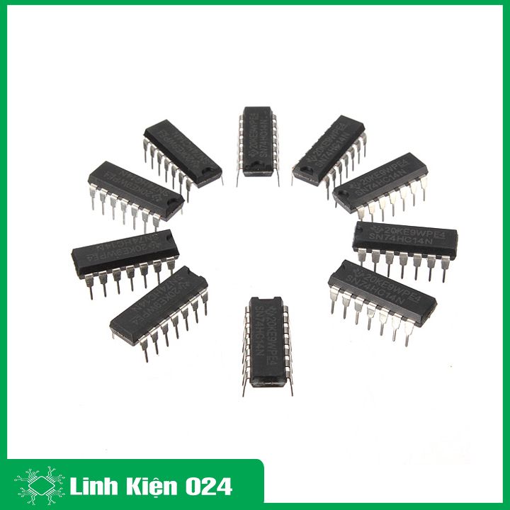 IC 74HC14 DIP14 Hex Inverter Schmitt Trigger