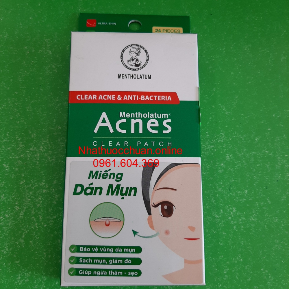Hộp 24 miếng dán mụn Acnes Clear Patch