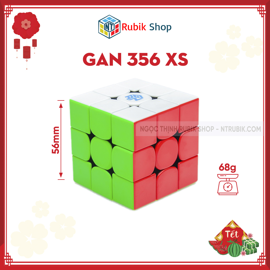 Rubik 3x3 Gan 356 XS Stickerless