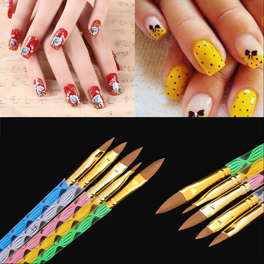 [HCM]Set 5 cọ đắp bột & vẽ hoa
