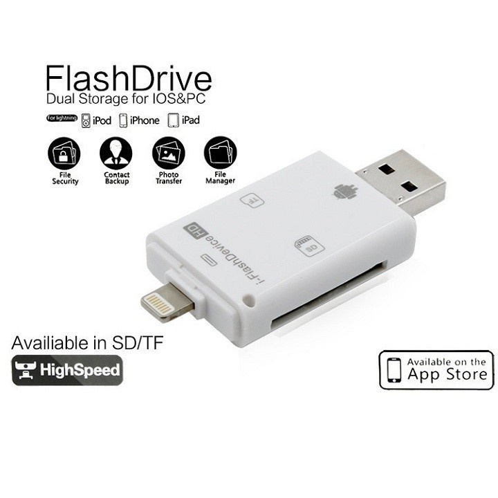 I-Flash Multi-Function Memory Card Reader
