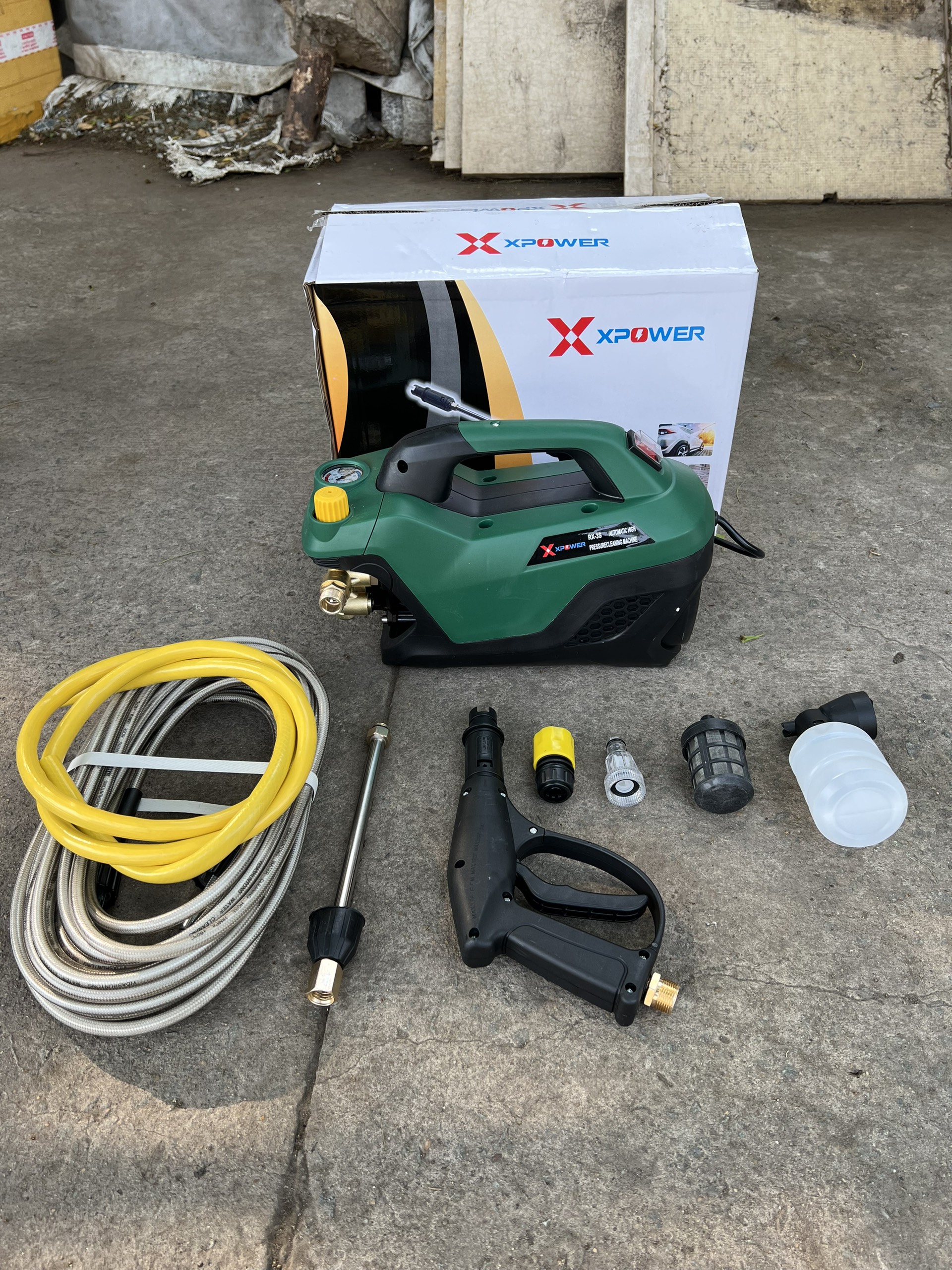 Siêu hot Máy rửa xe mini-máy rửa xe chỉnh áp