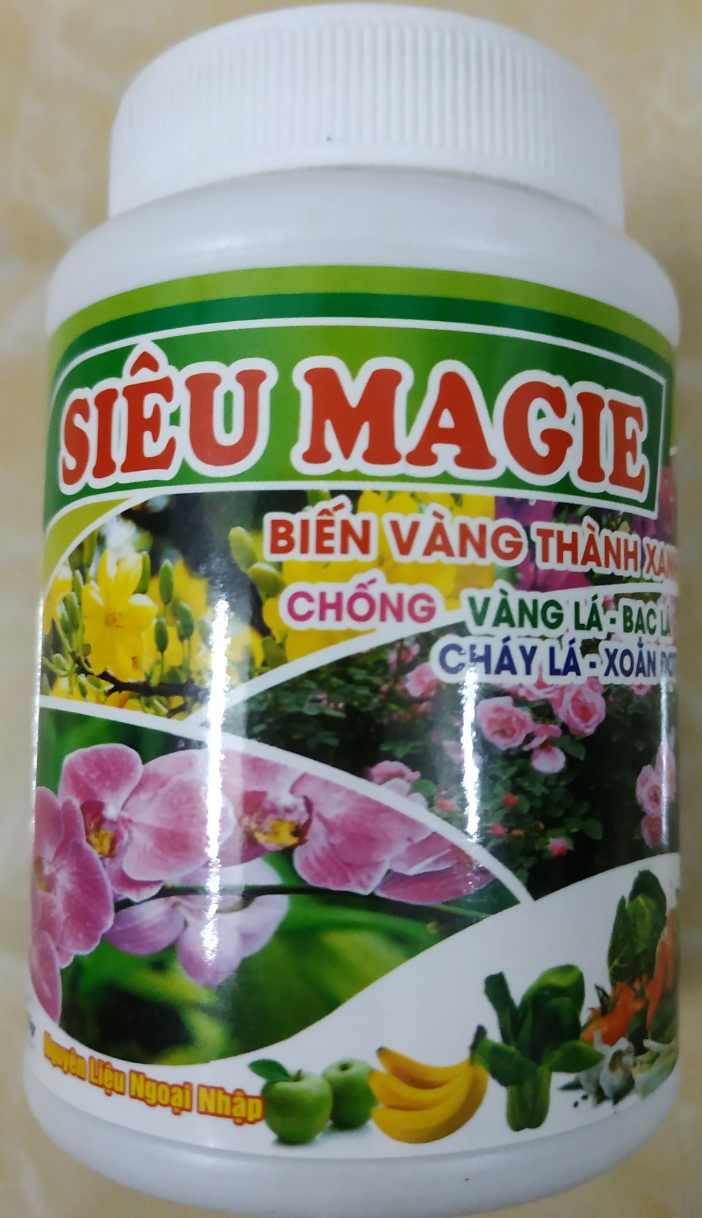 [HCM]Phân bón lá Siêu Magie biến vàng thành xanh - chai 100 gram của BIOMAX