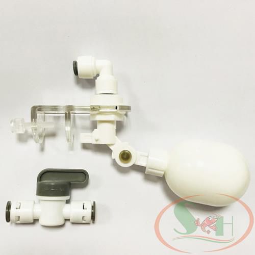 Phao châm nước mini tự động kèm van khóa cấp bù nước bể cá tép thủy sinh