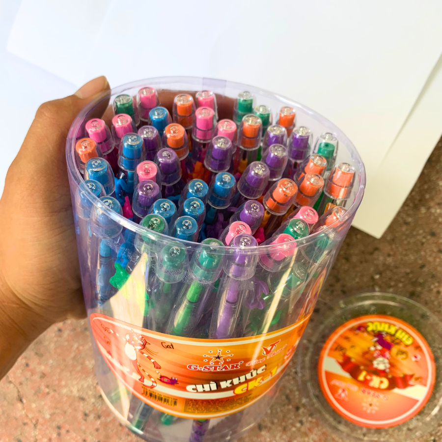 10 Cây Bút Chì Khúc Thái Lan G-Star CK01