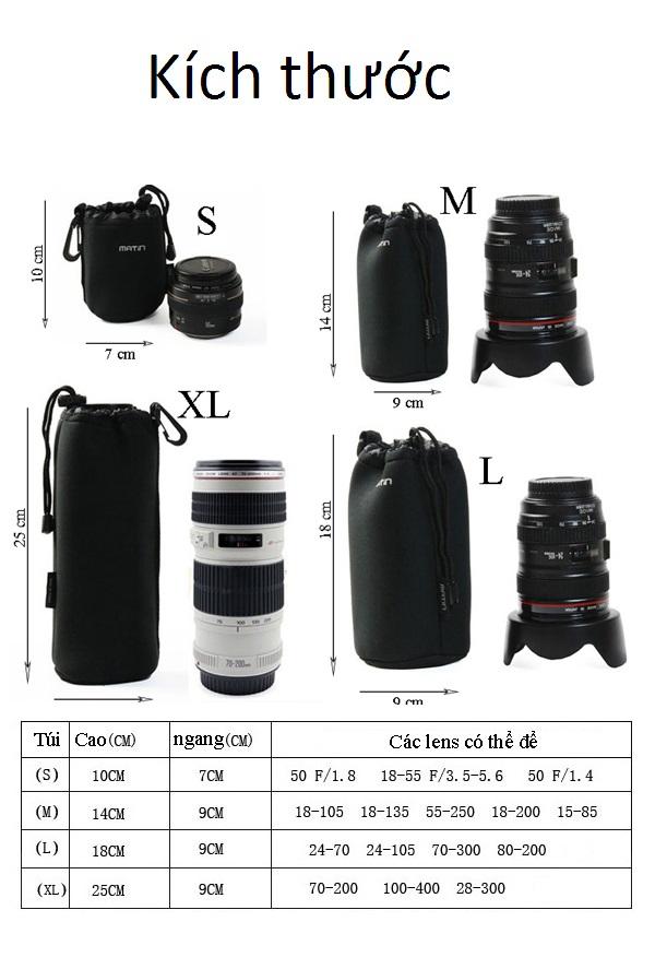 [HCM]Túi đựng lens.