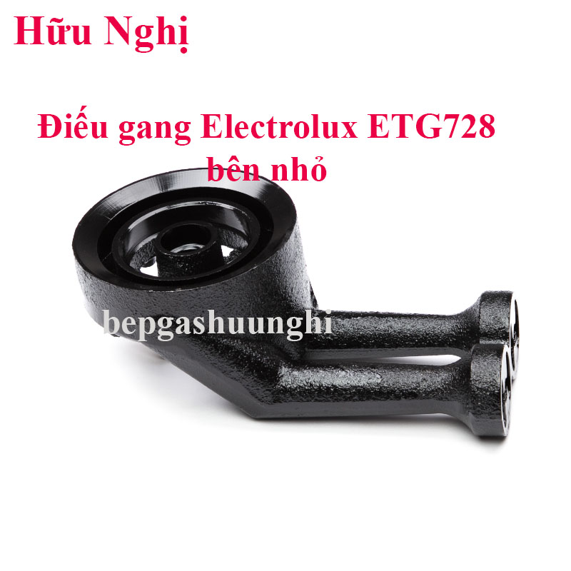 Điếu gang đôi bếp gas Electrolux ETG728GKR( bên nhỏ ), ETG 729GKR. Mâm chia lửa bếp Electrolux