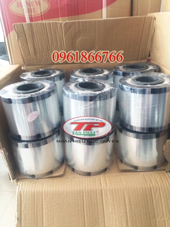 Keo trong suốt ép miệng ly trà sữa cuộn 2000ly
